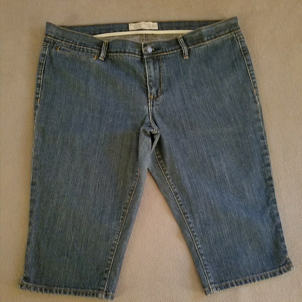 Ladies Long Denim Shorts
